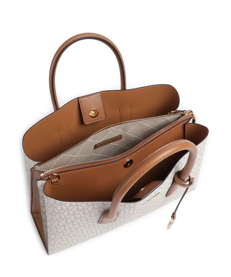 Michael Kors Ruthie Handtasche vanilla/acorn