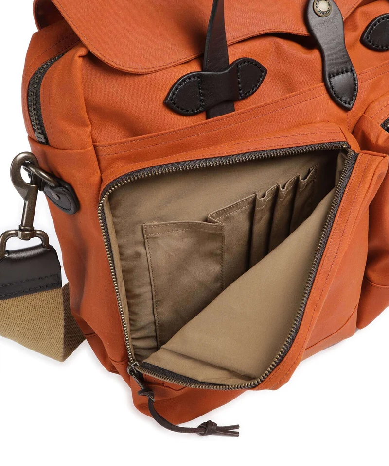 Filson Tin Cloth 24 Hour Aktentasche rust