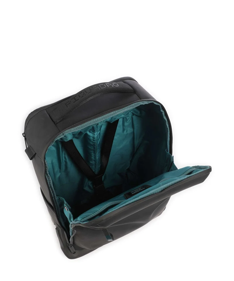 Piquadro C2OW Rucksack-Trolley nero