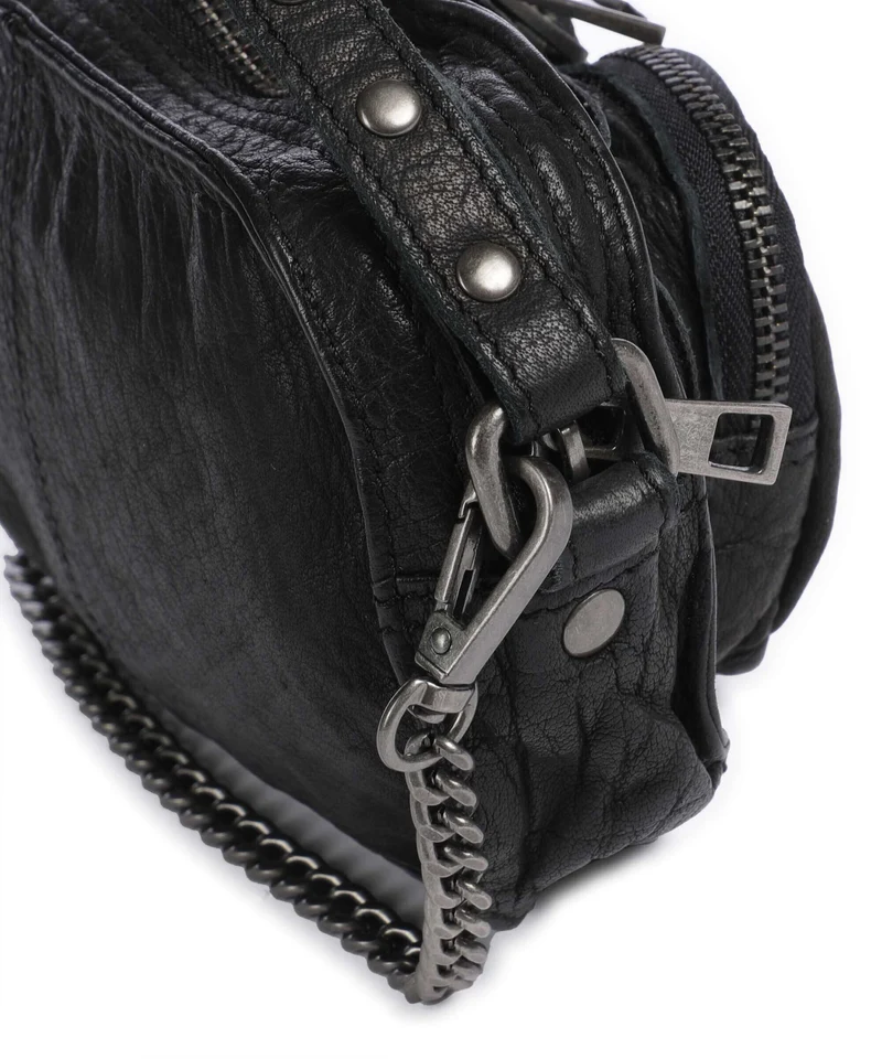 Núnoo Washed Helena Umhängetasche black