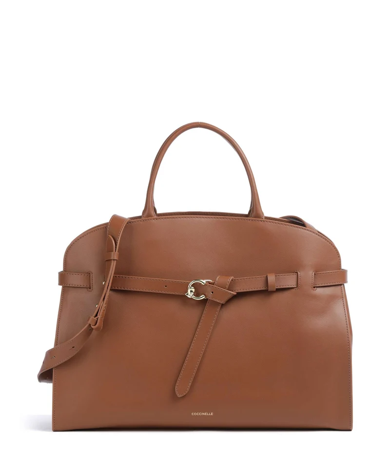 Coccinelle Sabine Handtasche cognac