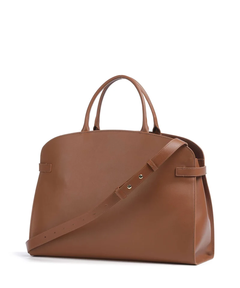 Coccinelle Sabine Handtasche cognac