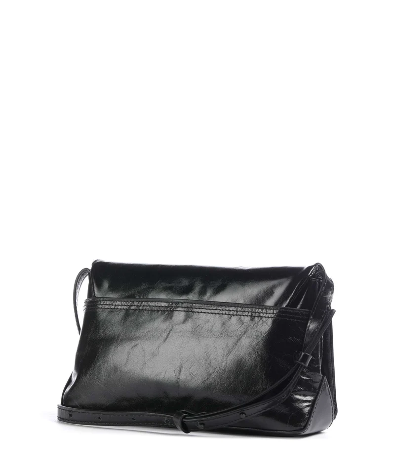Liebeskind Rive Paper Touch Crinkle S Umhängetasche black