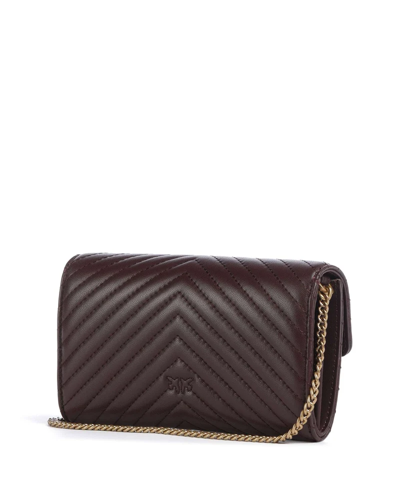Pinko Love One Geldbörse uva di catawba/antique gold