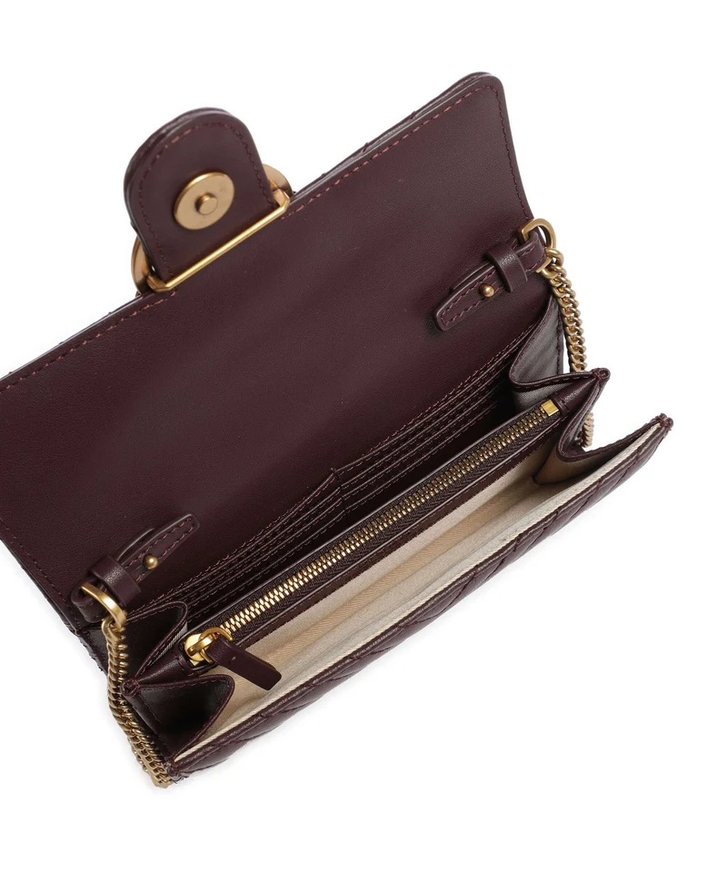 Pinko Love One Geldbörse uva di catawba/antique gold