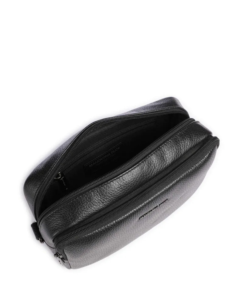 Mandarina Duck Mellow Leather Umhängetasche nero