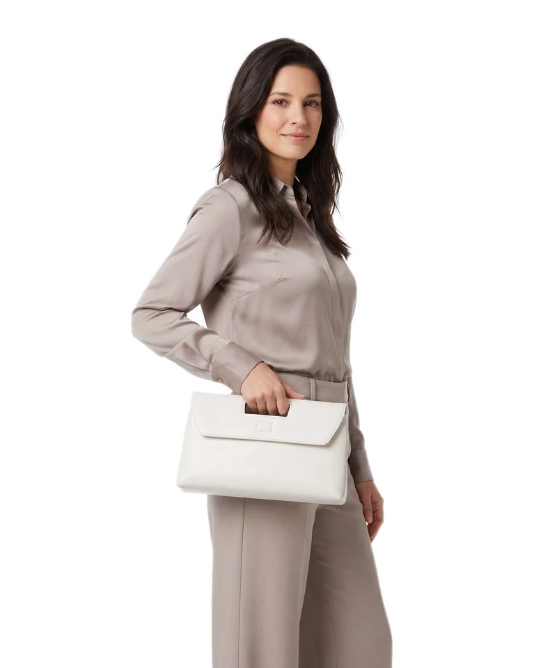 Furla Giada Clutch panna