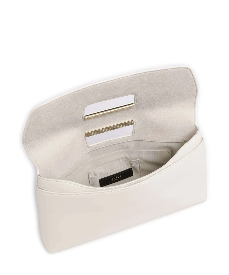 Furla Giada Clutch panna