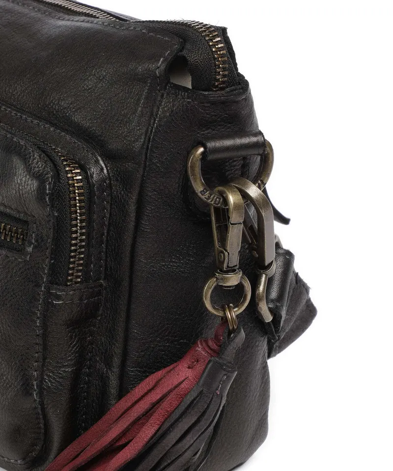 Taschendieb Wien Kaisterstrasse 5 Umhängetasche black vintage