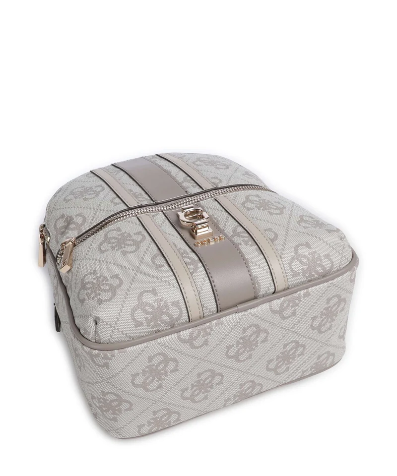 Guess Erenia Rucksack dark taupe logo