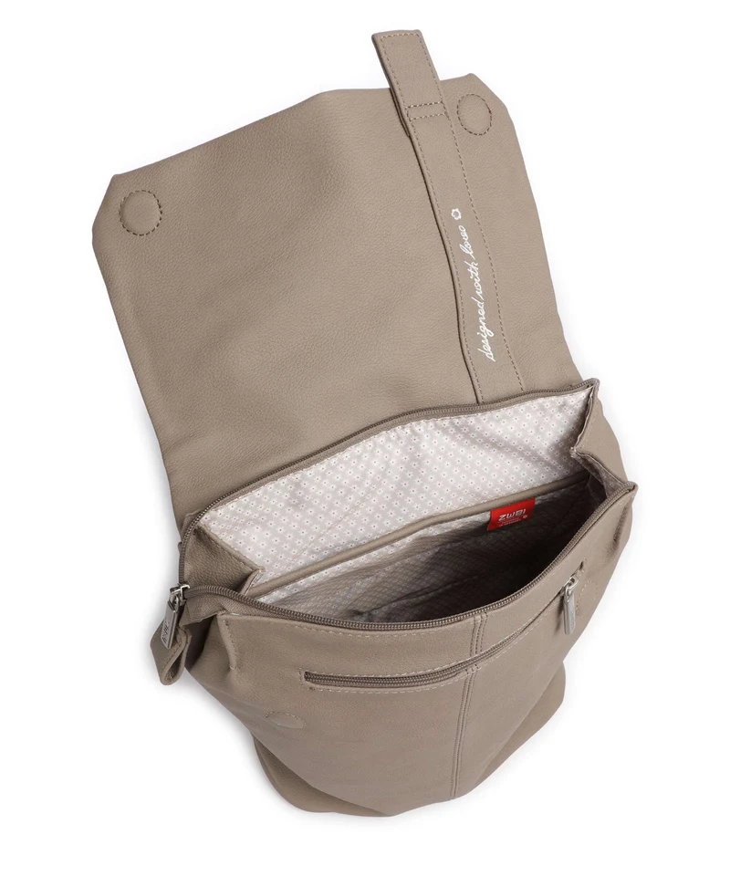 Zwei Mademoiselle.M MR13 Rucksack nubuk/cappuccino