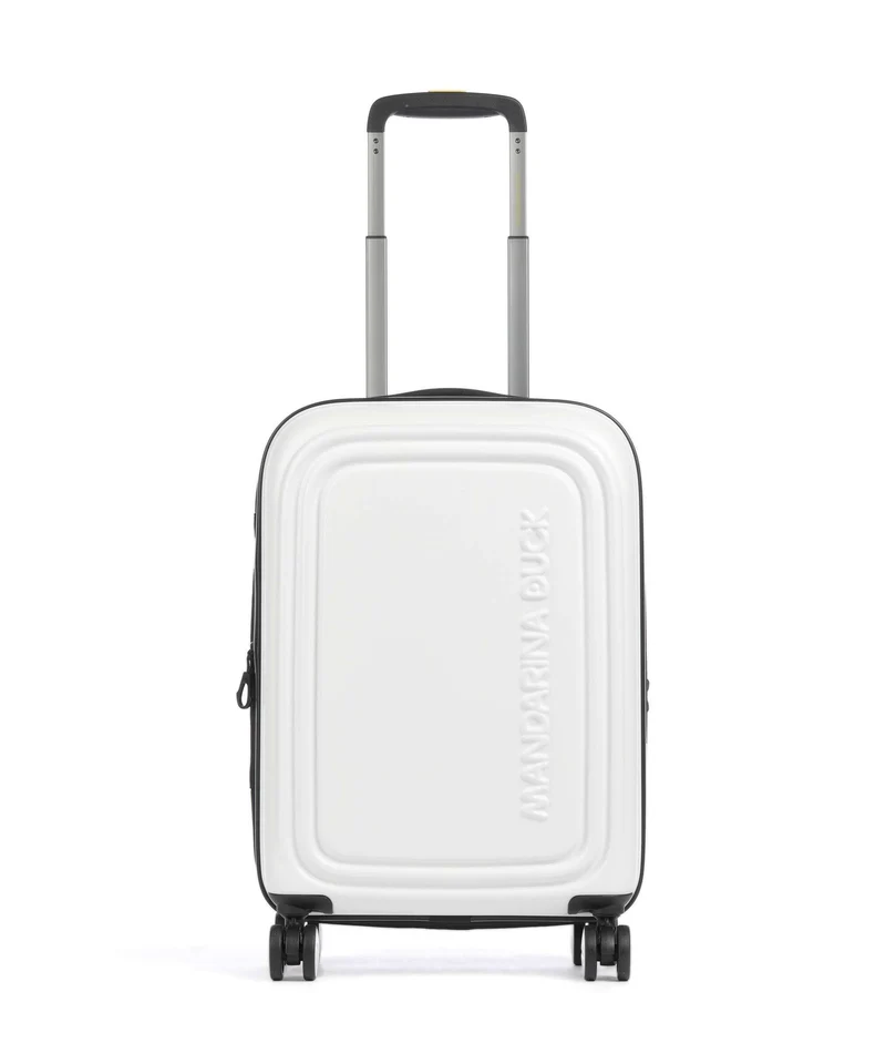 Mandarina Duck Logoduck+ 4-Rollen Trolley blanc