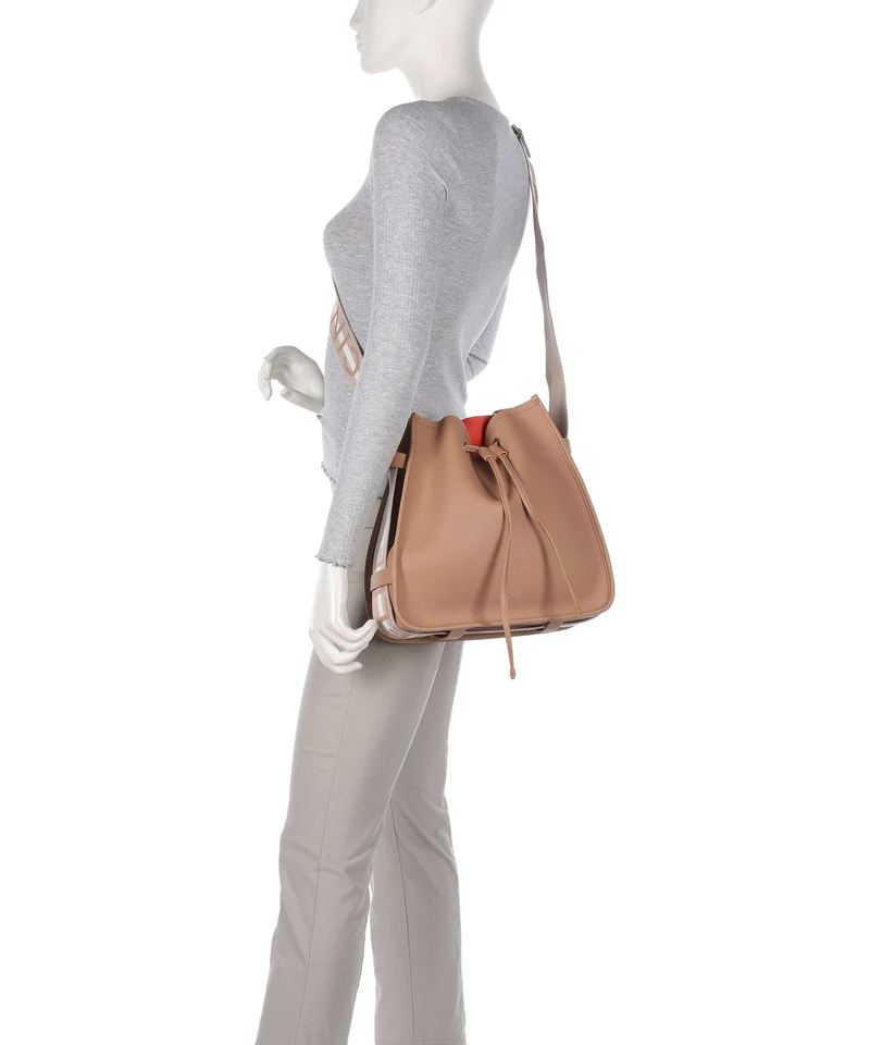 Coccinelle Raquel Bucket Handtasche skin/gazpacho