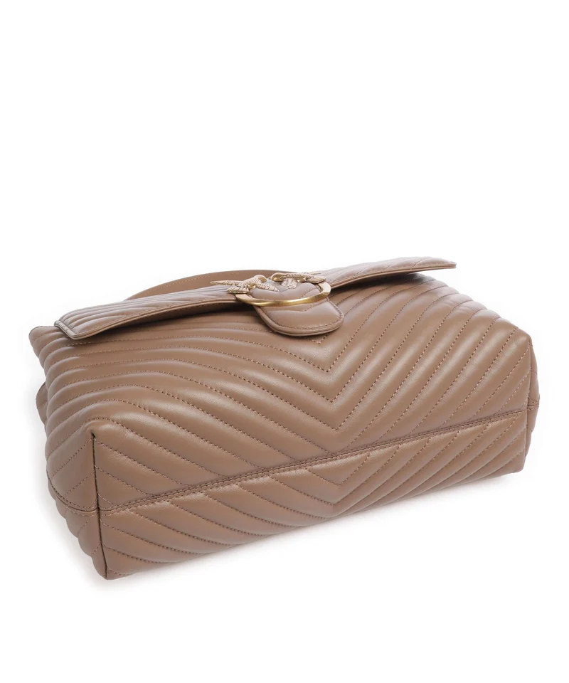 Pinko Love Lady Puff Big Handtasche biscotto zenzero