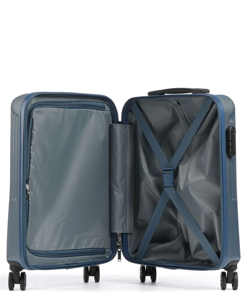 Travelite Bali 4-Rollen Trolley blau