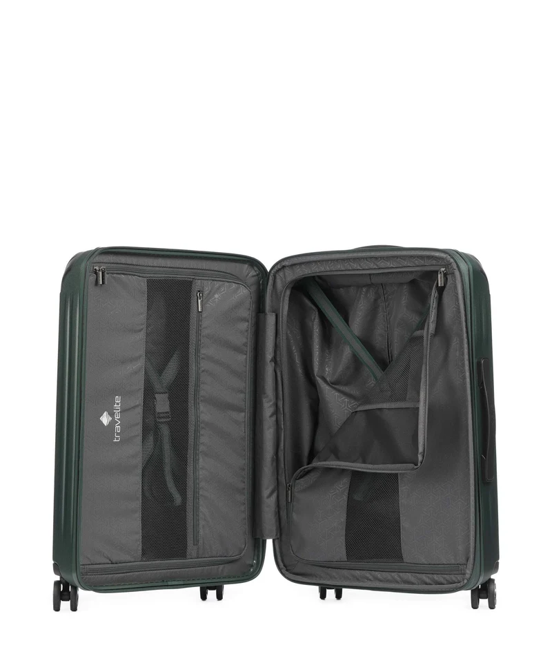 Travelite Dynamiic 4-Rollen Trolley grün