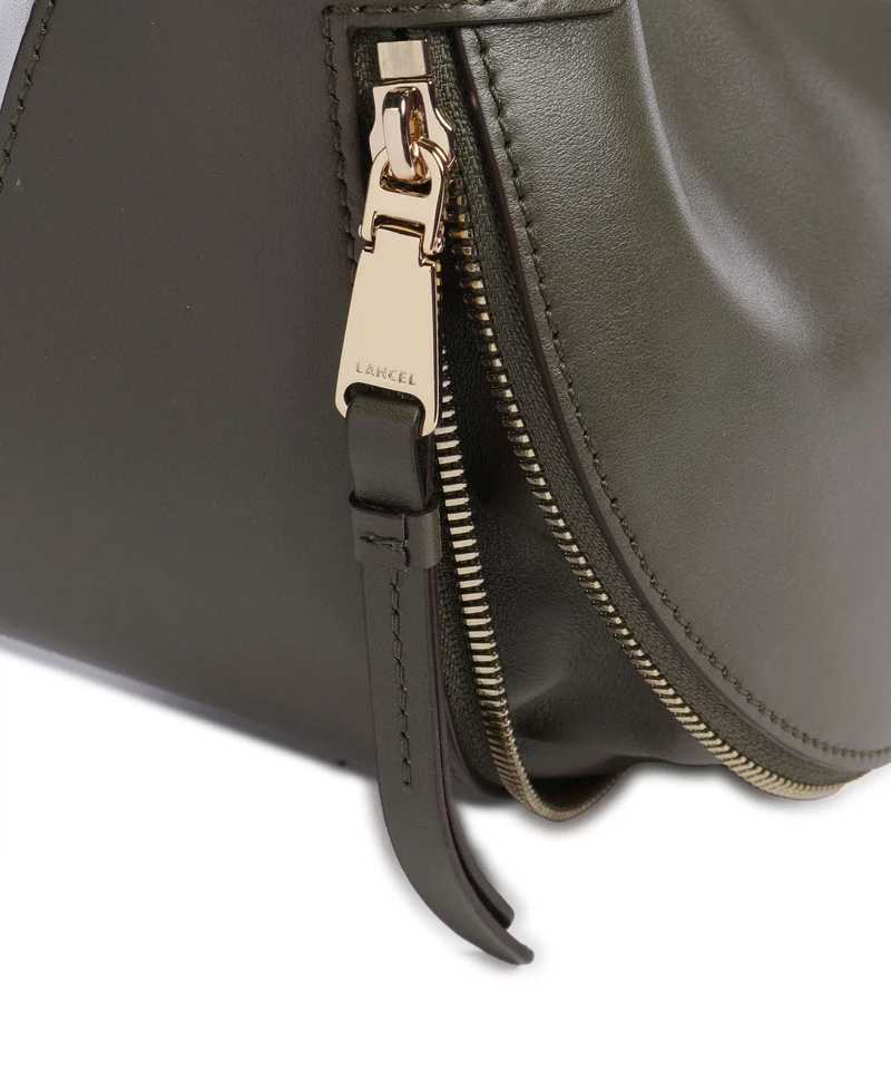 Lancel Origami S Beuteltasche dark khaki