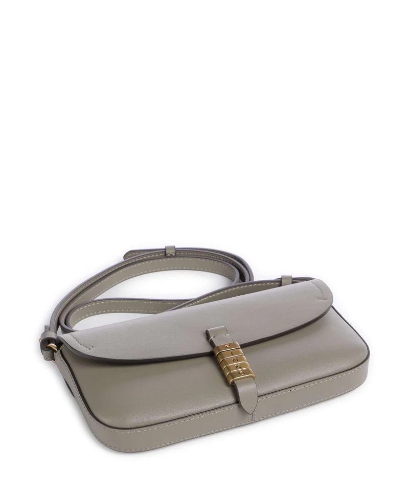 Pinko Saddle Flat Umhängetasche noce/antique gold