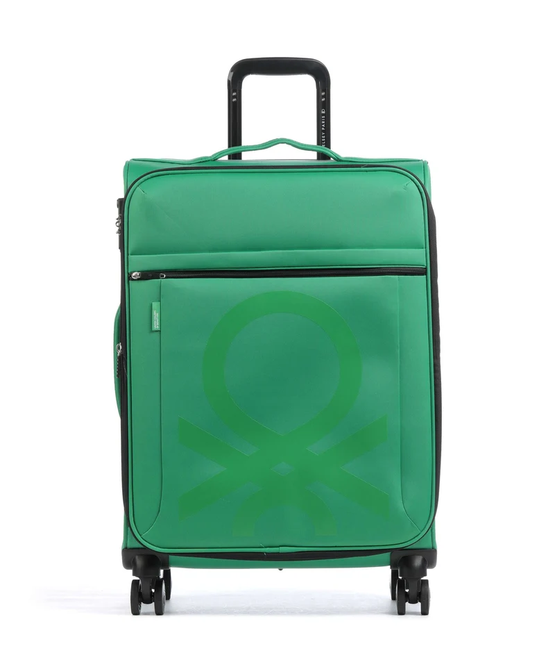 Delsey Paris x United Colors of Benetton CB 4-Rollen Trolley green