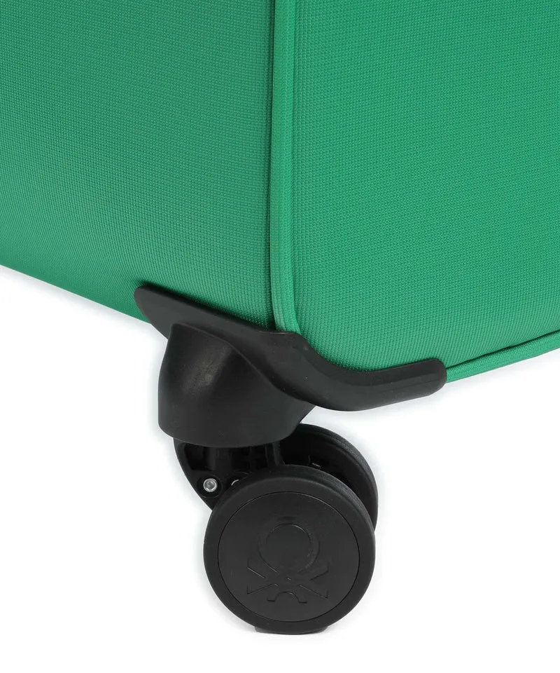 Delsey Paris x United Colors of Benetton CB 4-Rollen Trolley green