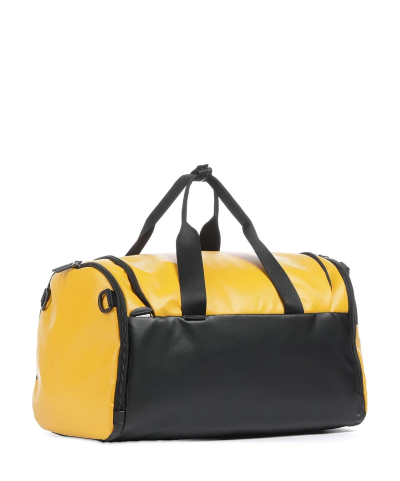 Mandarina Duck Coated Weekender duck yellow