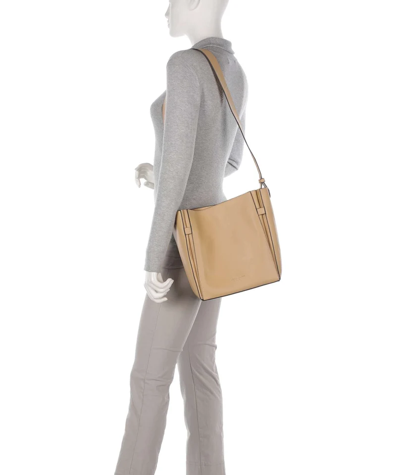Liebeskind Hilla Kodiaq Sheep M Beuteltasche beige