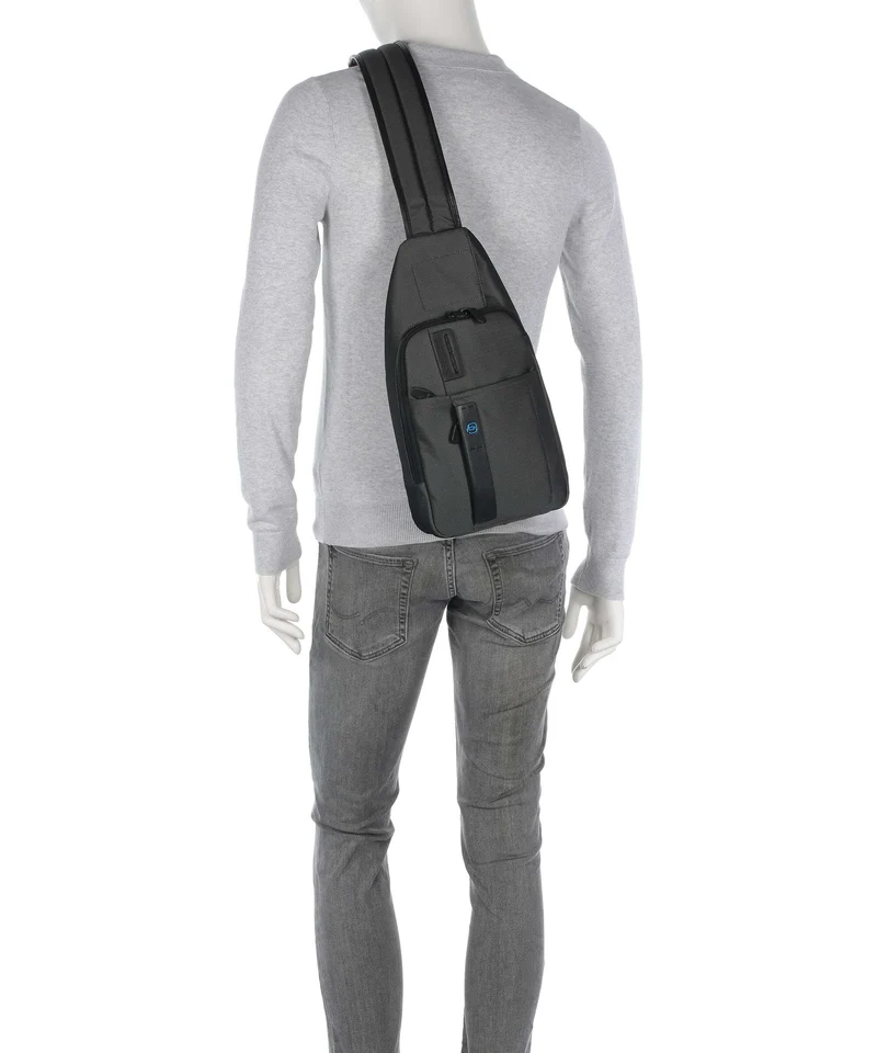 Piquadro P16 Slingbag grigio