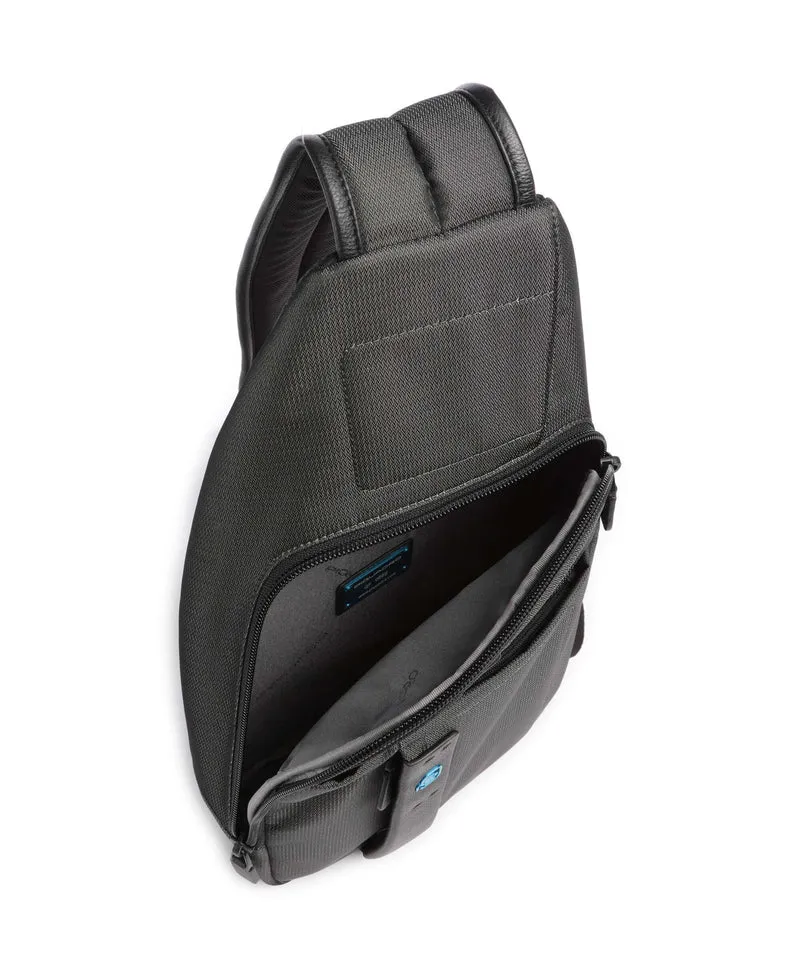 Piquadro P16 Slingbag grigio