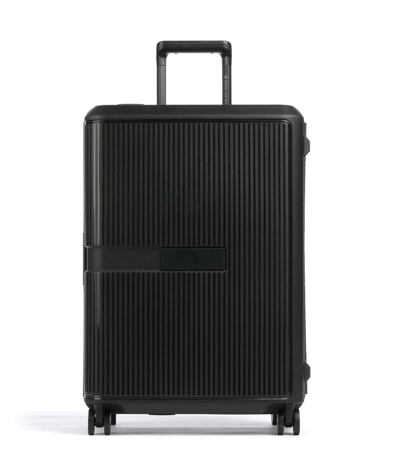 Delsey Paris x United Colors of Benetton CB Hard 4-Rollen Trolley black