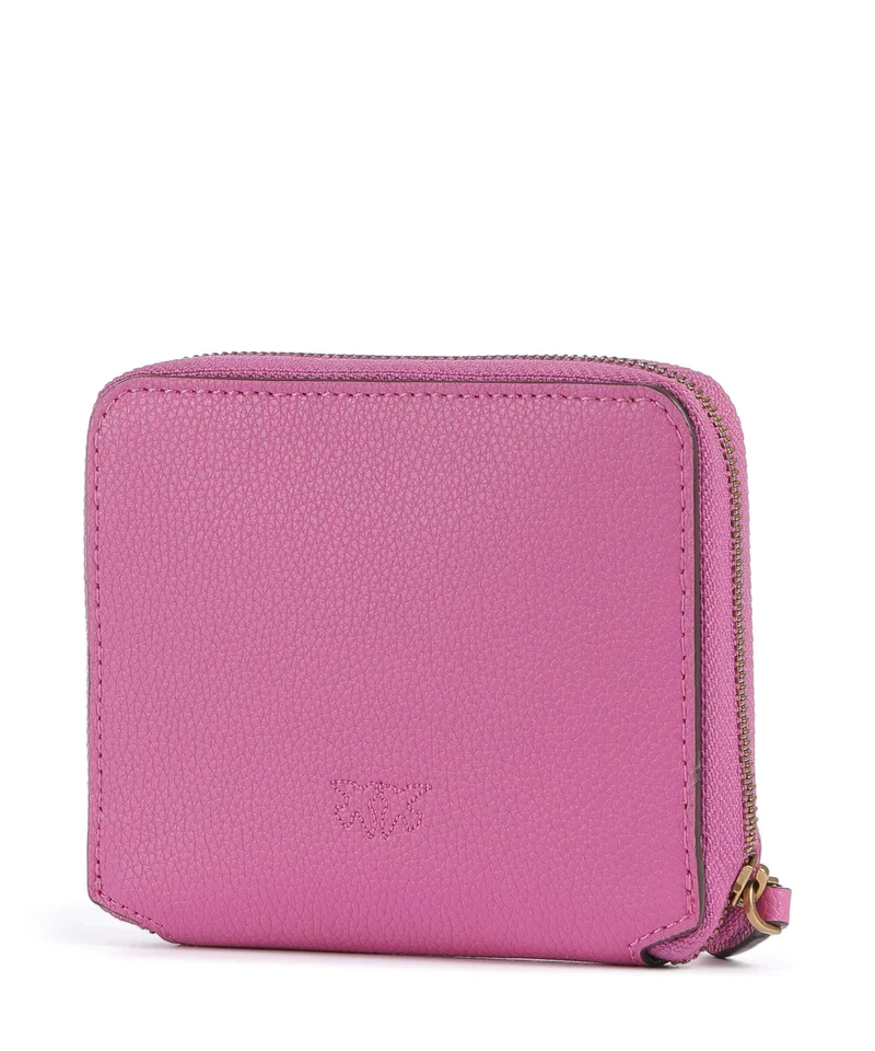Pinko Taylor Geldbörse rosa flogo/antique gold