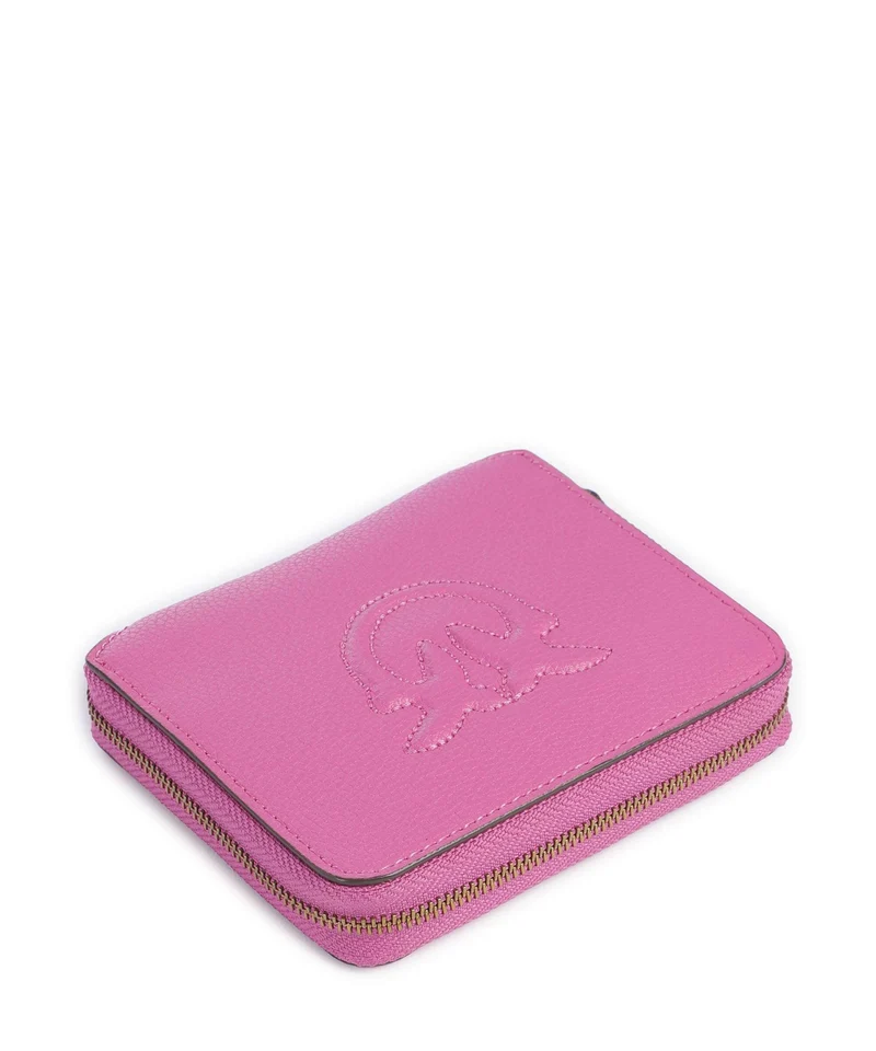 Pinko Taylor Geldbörse rosa flogo/antique gold