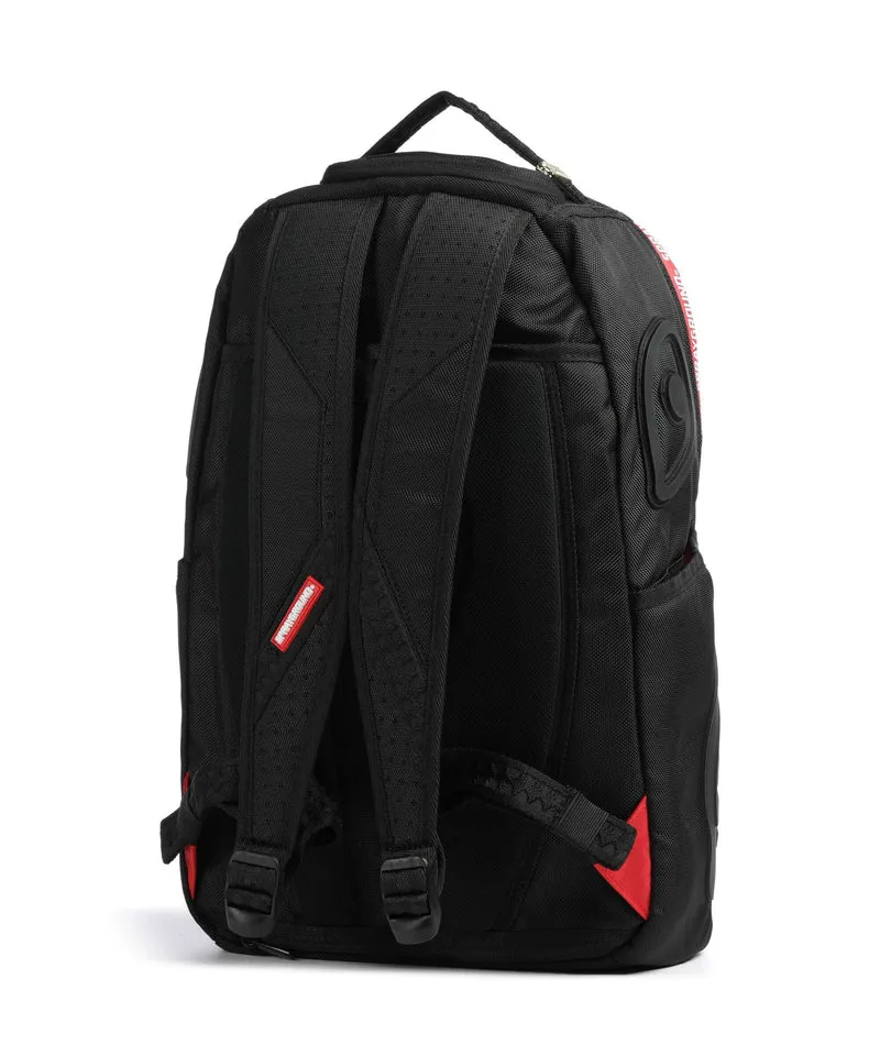 Sprayground Printed Zipper Shark Rucksack black