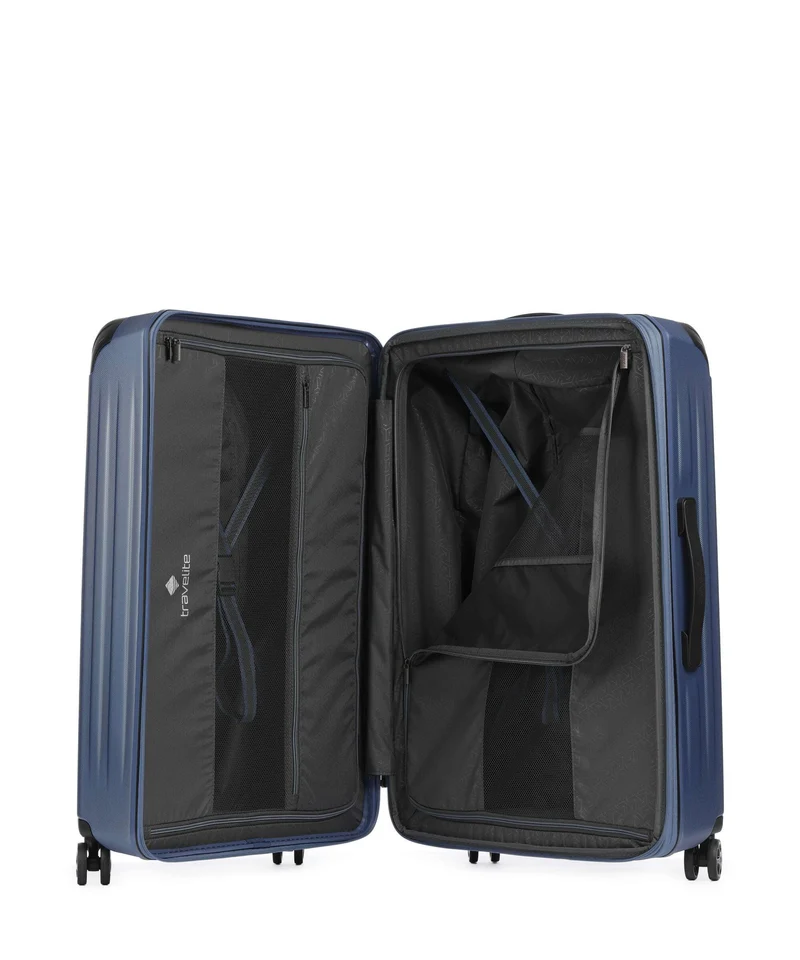 Travelite Dynamiic 4-Rollen Trolley denim blue