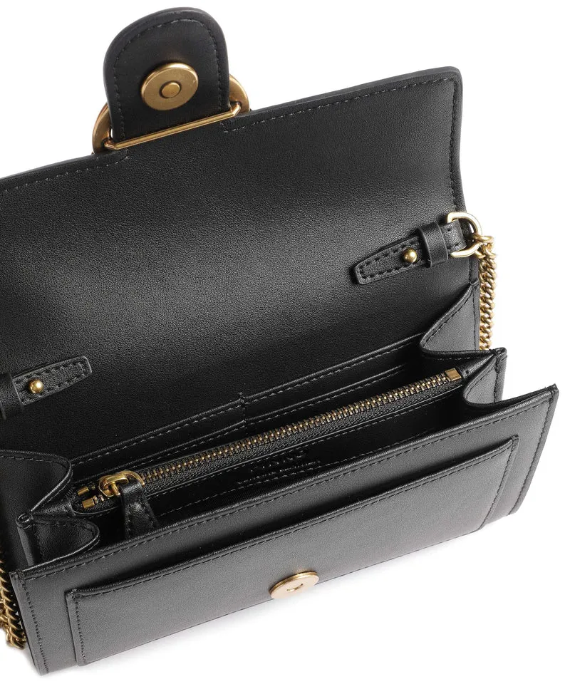 Pinko Love One Geldbörse nero/antique gold