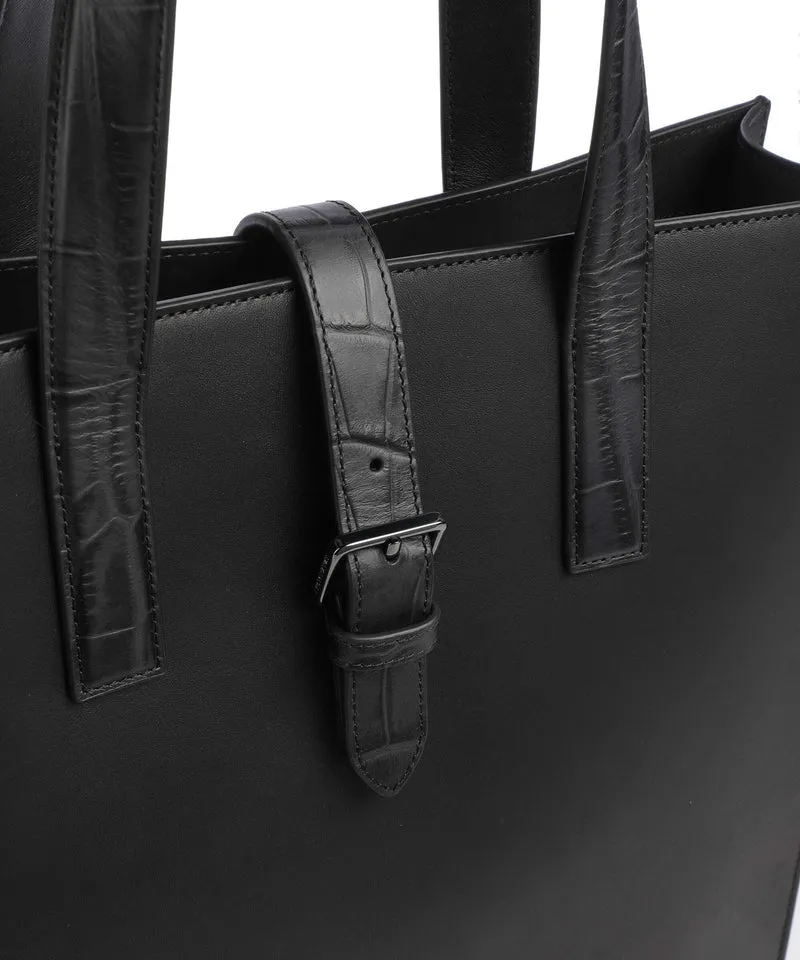 Emporio Armani Cocco Touch Handtasche black beauty