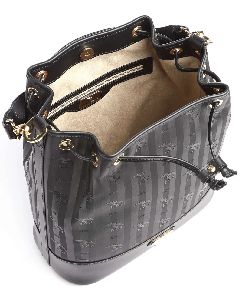 Maison Mollerus Vinerus Niesen Bucket Handtasche black