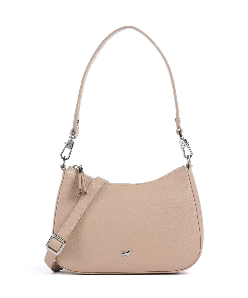Braun Büffel Hanna Schultertasche creme