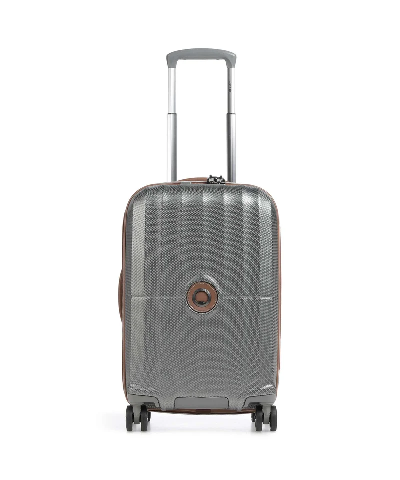 Delsey Paris Carrousel 4-Rollen Trolley platin