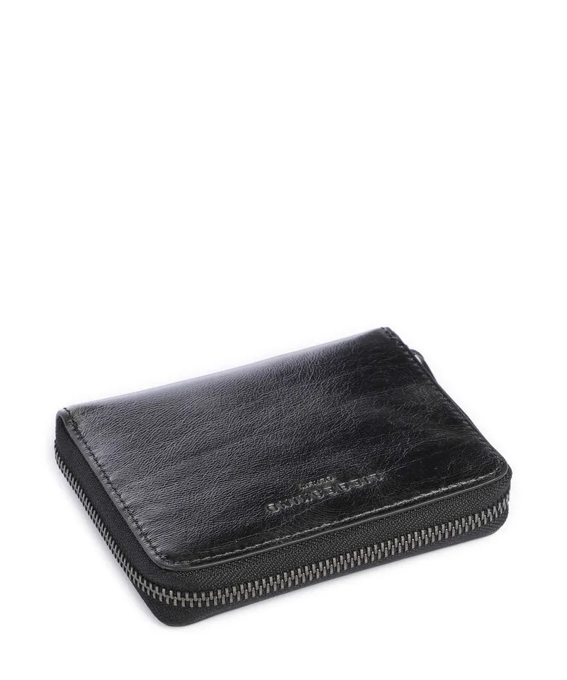Liebeskind Conny Lack Distressed Geldbörse dark stone