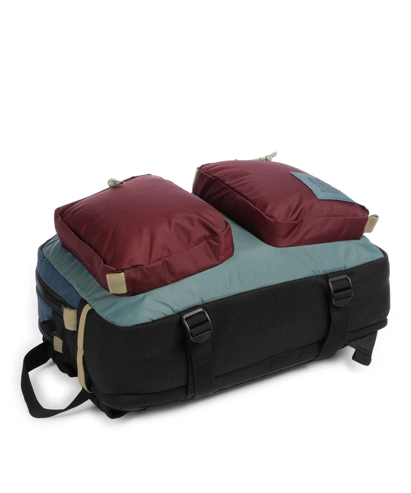 Topo Designs Global Aktentasche dark denim/burgundy