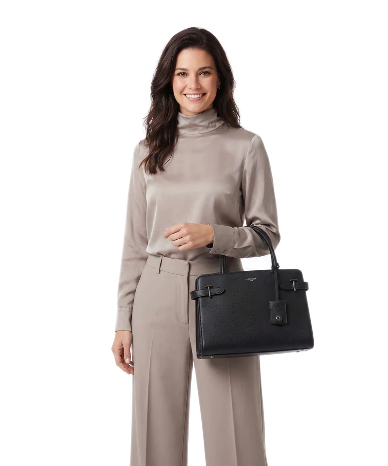 Le Tanneur Emilie Handtasche noir