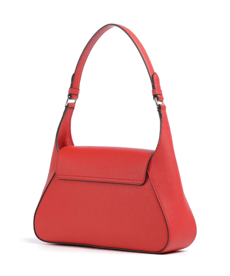 Lauren Ralph Lauren Schylar Medium Schultertasche bright vermillion