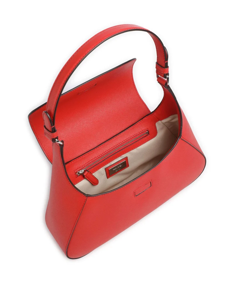 Lauren Ralph Lauren Schylar Medium Schultertasche bright vermillion
