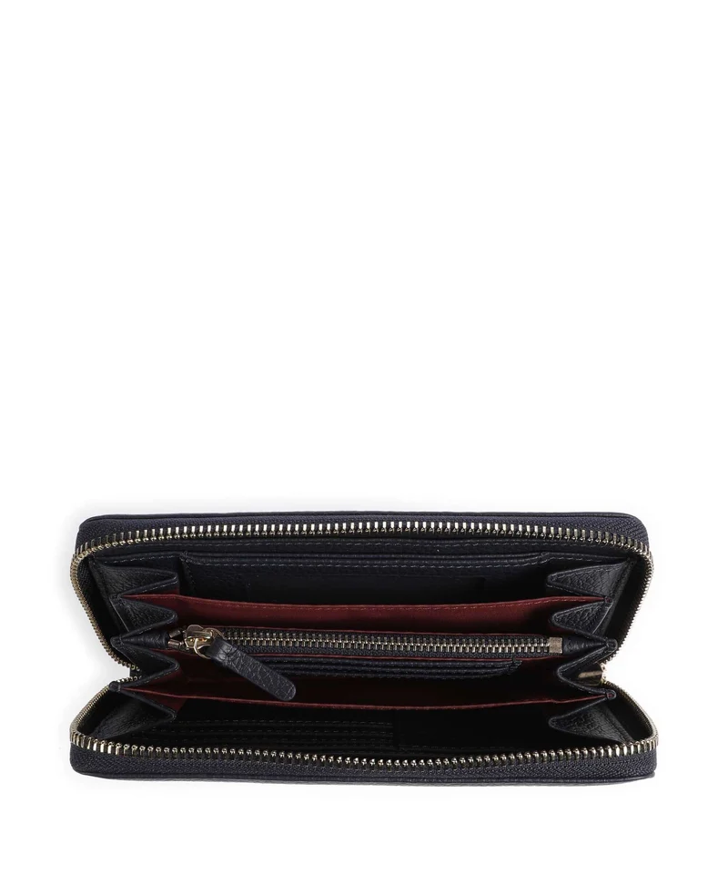 Coccinelle Metallic Soft Geldbörse midnight blue
