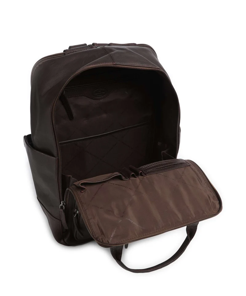 The Chesterfield Brand Wax Pull Up Cow Calden Rucksack brown