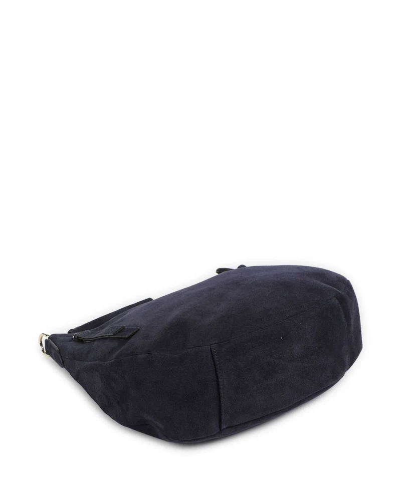 Abro Suede Juna Small Beuteltasche navy