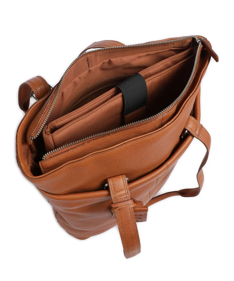 Burkely Soft Skylar Rucksack-Tasche cozy cognac