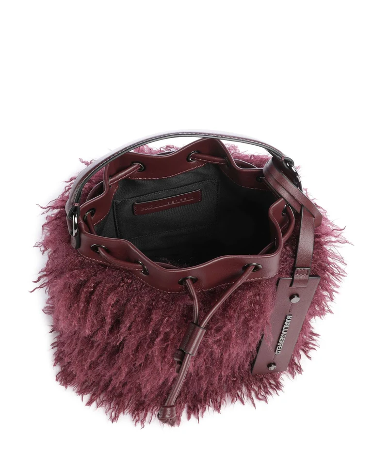 Karl Lagerfeld K/Weave Bucket Handtasche windsor/burgundy
