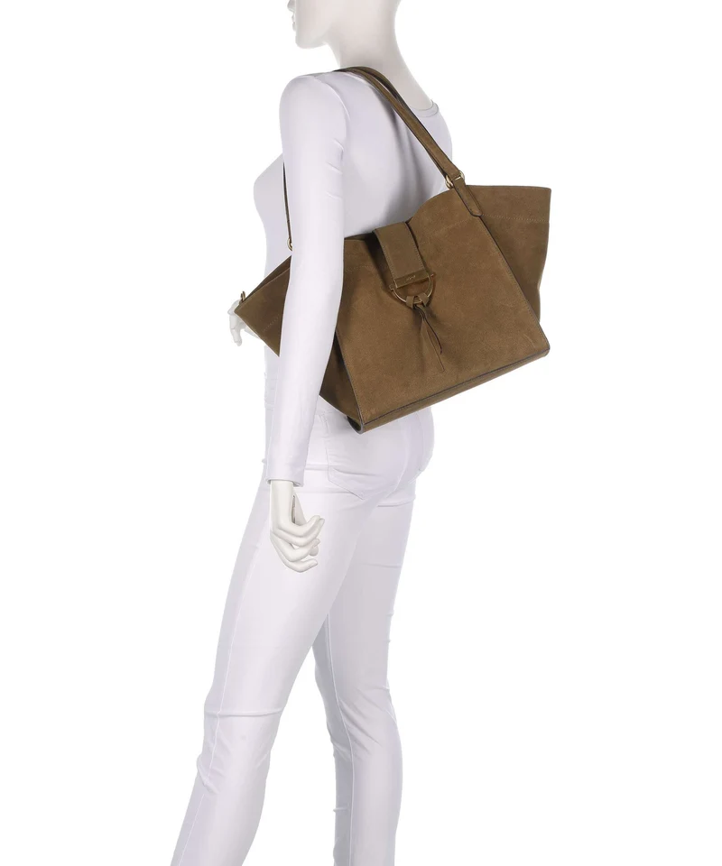 Abro Suede Temi Shopper military