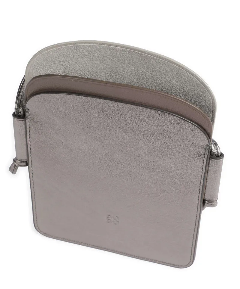 DuDu Bags Minorca Handytasche dark silver
